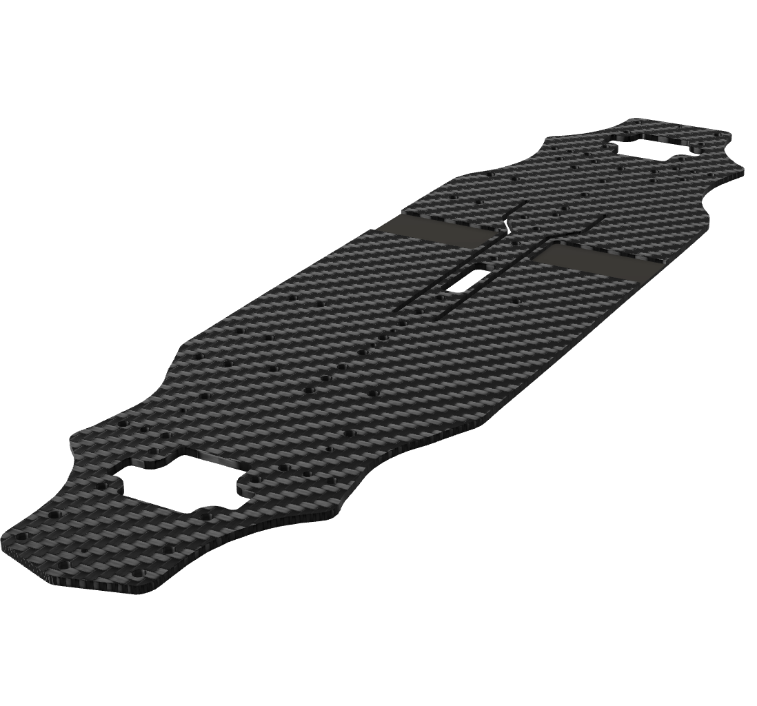 Xpress XQ10R 1/10 RC Scale Carbon Fiber Chassis